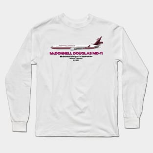 McDonnell Douglas MD-11 - McDonnell Douglas "House Colours" Long Sleeve T-Shirt